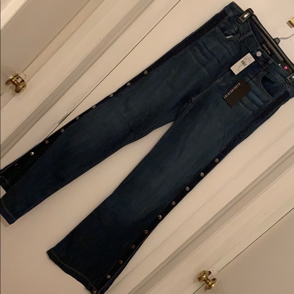 Dangerous Curves Ahead Medium Blue Wash